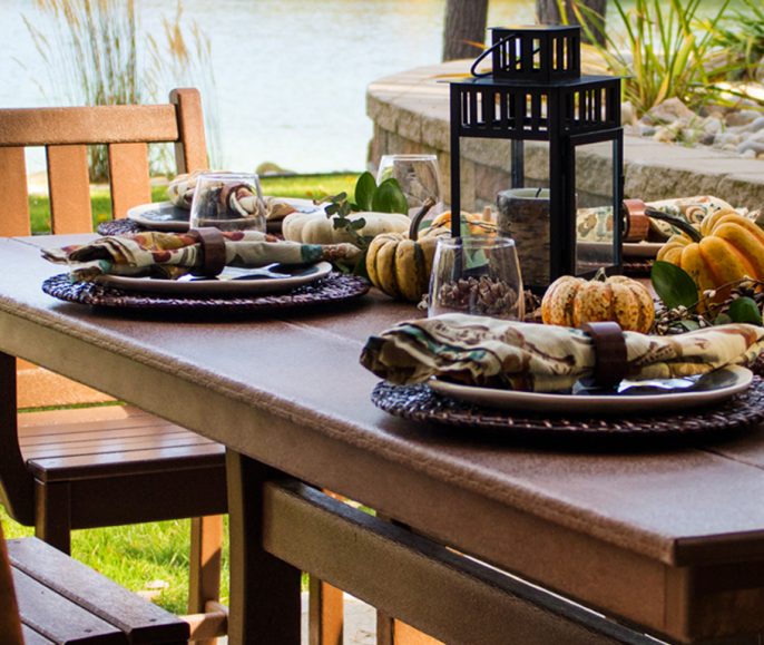 Fall Outdoor Dining Tablescapes