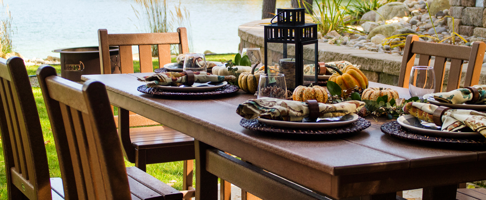 Fall Outdoor Dining Tablescapes